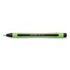 Schneider Electric Xpress Fineliner Porous Point Pen, Stick, Medium 0.8 mm, Black Ink, Black/Green Barrel, 10PK 190001